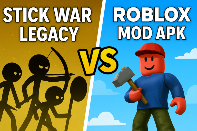 Stick War Legacy vs. Roblox Mod APK: A Comprehensive Comparison