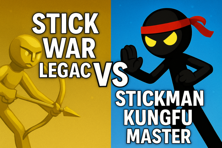 Stick War Legacy vs Stickman KungFu Master