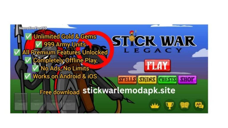 Stick War Legacy MOD APK 999 Army – Max Troops Hack